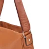 Borsa a Tracolla Marrone Con Zip Laura Biagiotti 25S-104-3