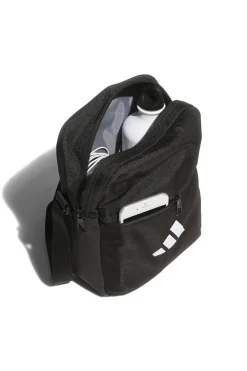 Borsa a tracolla nera con logo Adidas ESS ORGANIZER