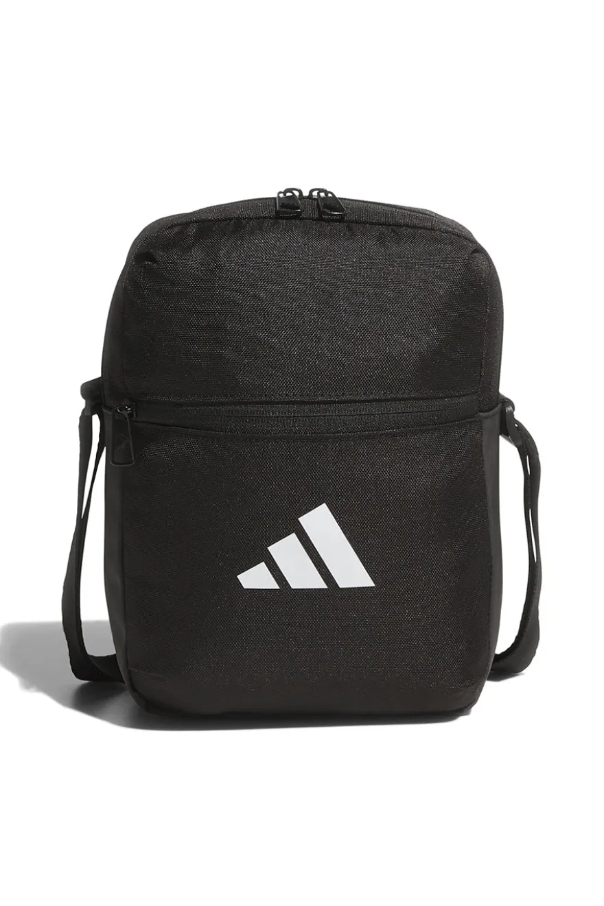 Borsa a tracolla nera con logo Adidas ESS ORGANIZER