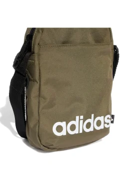 Borsa a tracolla verde con logo stampato Adidas LINEAR ORG