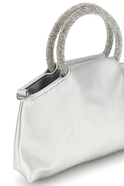 Borsa argento con manico gioiello Nbg SERA/1281