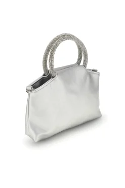 Borsa argento con manico gioiello Nbg SERA/1281