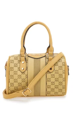 Borsa bauletto senape con tracolla removibile GUIDO VIETRI K30.357.B028