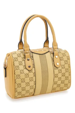 Borsa bauletto senape con tracolla removibile GUIDO VIETRI K30.357.B028