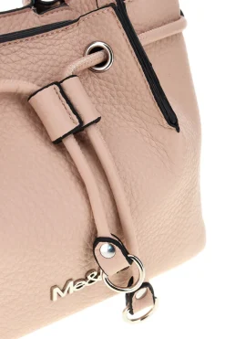 Borsa beige a mano con tracolla Me & me KX8988