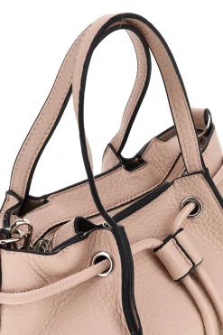 Borsa beige a mano con tracolla Me & me KX8988