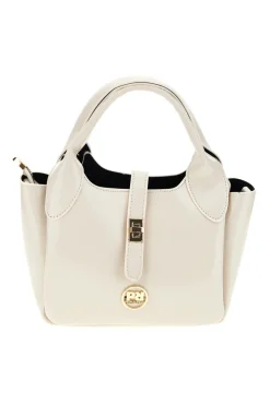 Borsa beige con foulard Prima riga BAGPITT005-B
