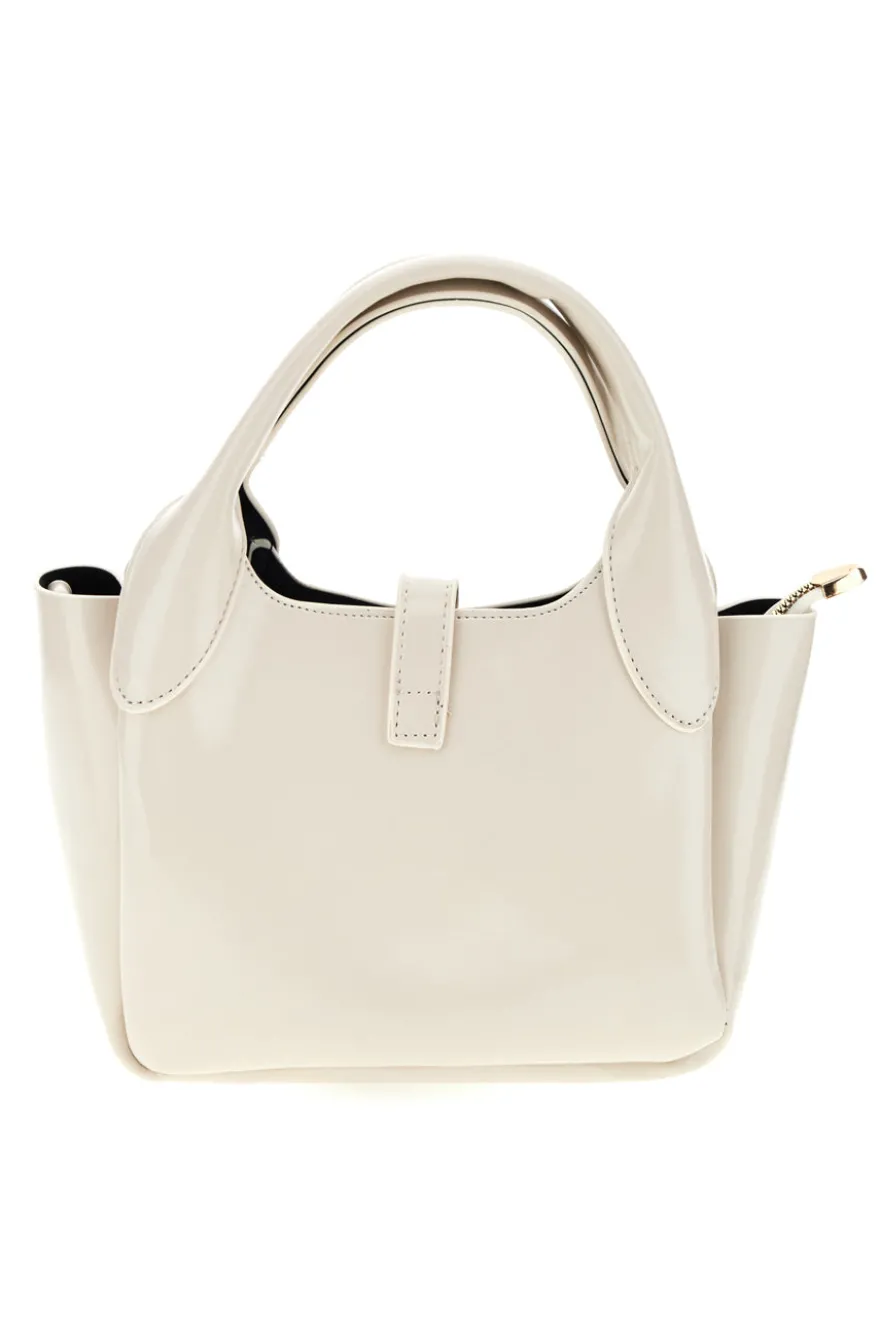 Borsa beige con foulard Prima riga BAGPITT005-B