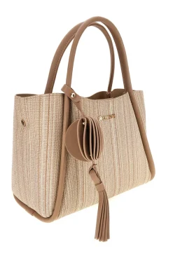 Borsa beige con tracolla Roncato R5379