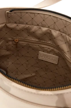 Borsa beige con tracolla rimovibile Lancetti MOI LL26S-106-1