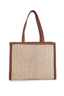 Borsa da spalla effetto intrecciato Laura Biagiotti AMPUR