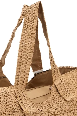 Borsa mare beige con fantasia Renato balestra 62140/ZAN2