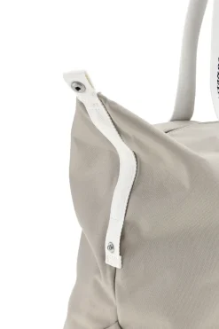Borsa Mare Beige in Tessuto con Manici con Logo Tommy Jeans 18461