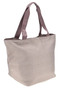 Borsa mare beige rosa con zip Renato Balestra 61099/MIAB3