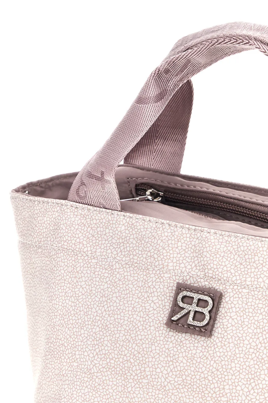 Borsa mare Beige Sabbia con Manici Renato Balestra 61029/MIAB3