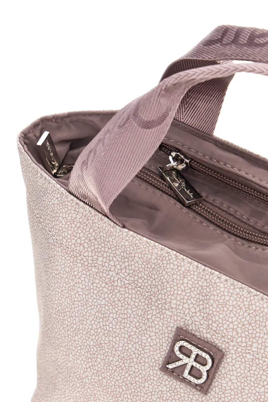 Borsa mare Beige Sabbia con Manici Renato Balestra 61029/MIAB3