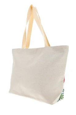 Borsa Mare Bianca Con Fenicotteri Fun Beach 012