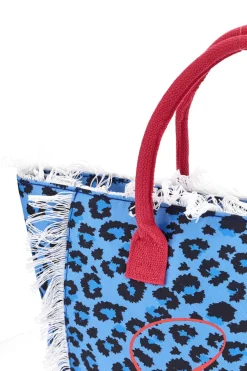 Borsa mare blu animalier Selun 261004