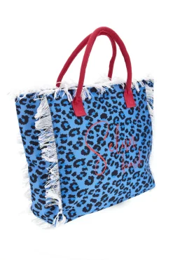 Borsa mare blu animalier Selun 261004