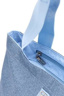 Borsa mare celeste con zip Renato Balestra 61030/MIAB3