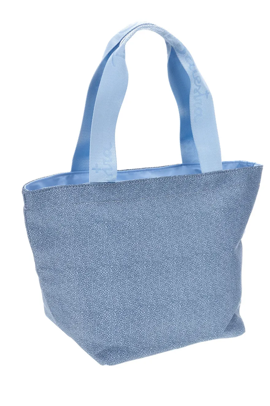 Borsa mare celeste con zip Renato Balestra 61030/MIAB3