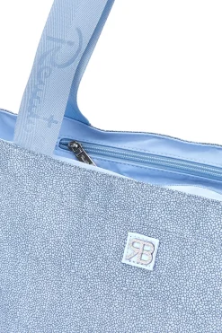 Borsa mare celeste con zip Renato Balestra 61099/MIAB3
