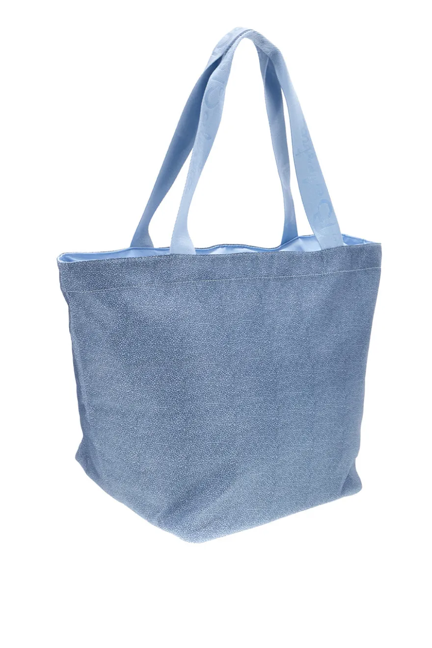 Borsa mare celeste con zip Renato Balestra 61099/MIAB3