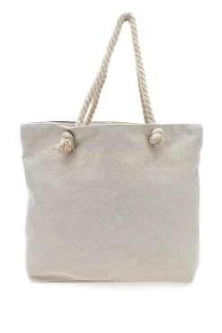 Borsa mare con pochette fantasia nero bianco Juice Rodi 0169