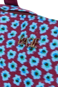 Borsa mare multicolore con frange Basile BA22217