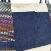 Borsa mare multicolore in tessuto Selun beach 261011/A
