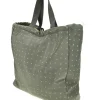 Borsa mare verde fantasia trasformabile in zaino Naj-oleari 61988/MIAP2