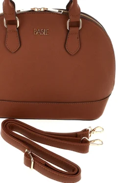 Borsa marrone con tracolla Basile BA1273SAF23
