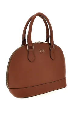 Borsa marrone con tracolla Basile BA1273SAF23