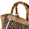Borsa marrone fantasia con tracolla removibile Renato balestra 62001/ZAN2