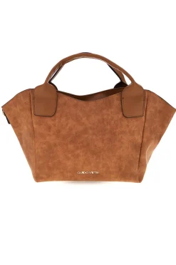 Borsa marrone manici doppi Guido vietri K30,379,B010