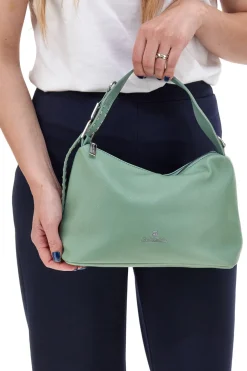 Borsa Media Verde a Mano con Tracolla Rimovibile Renato Balestra 61990
