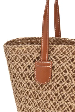 Borsa naturale intrecciata Selun 261002/E