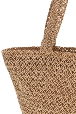 Borsa naturale intrecciata Selun 261002/D