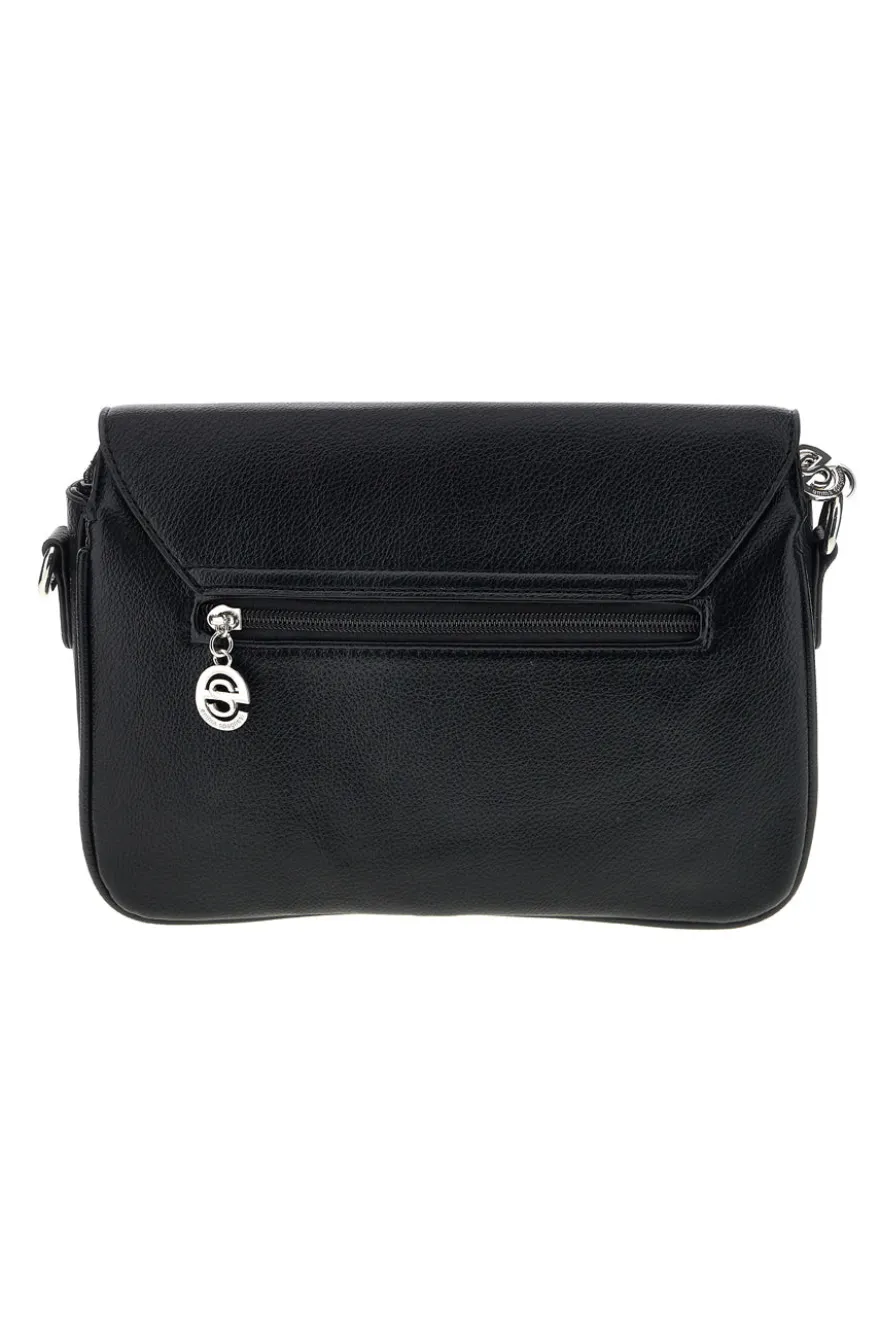 Borsa nera a tracolla Emma Spagnesi PU9015