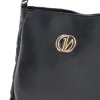 Borsa nera con dettagli trapuntati Guido Vietri K30,369,B015