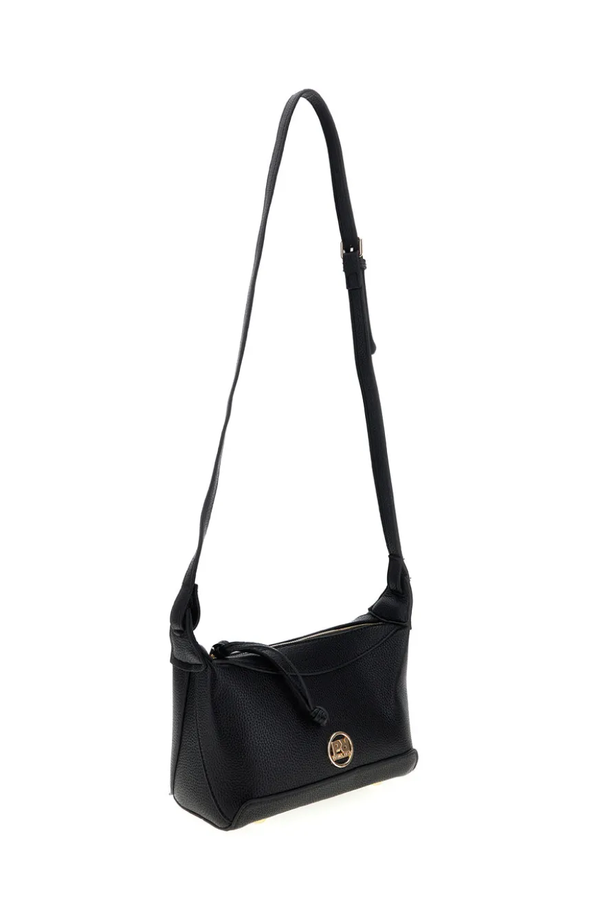 Borsa nera con tracolla Prima riga BAGPITT003-B