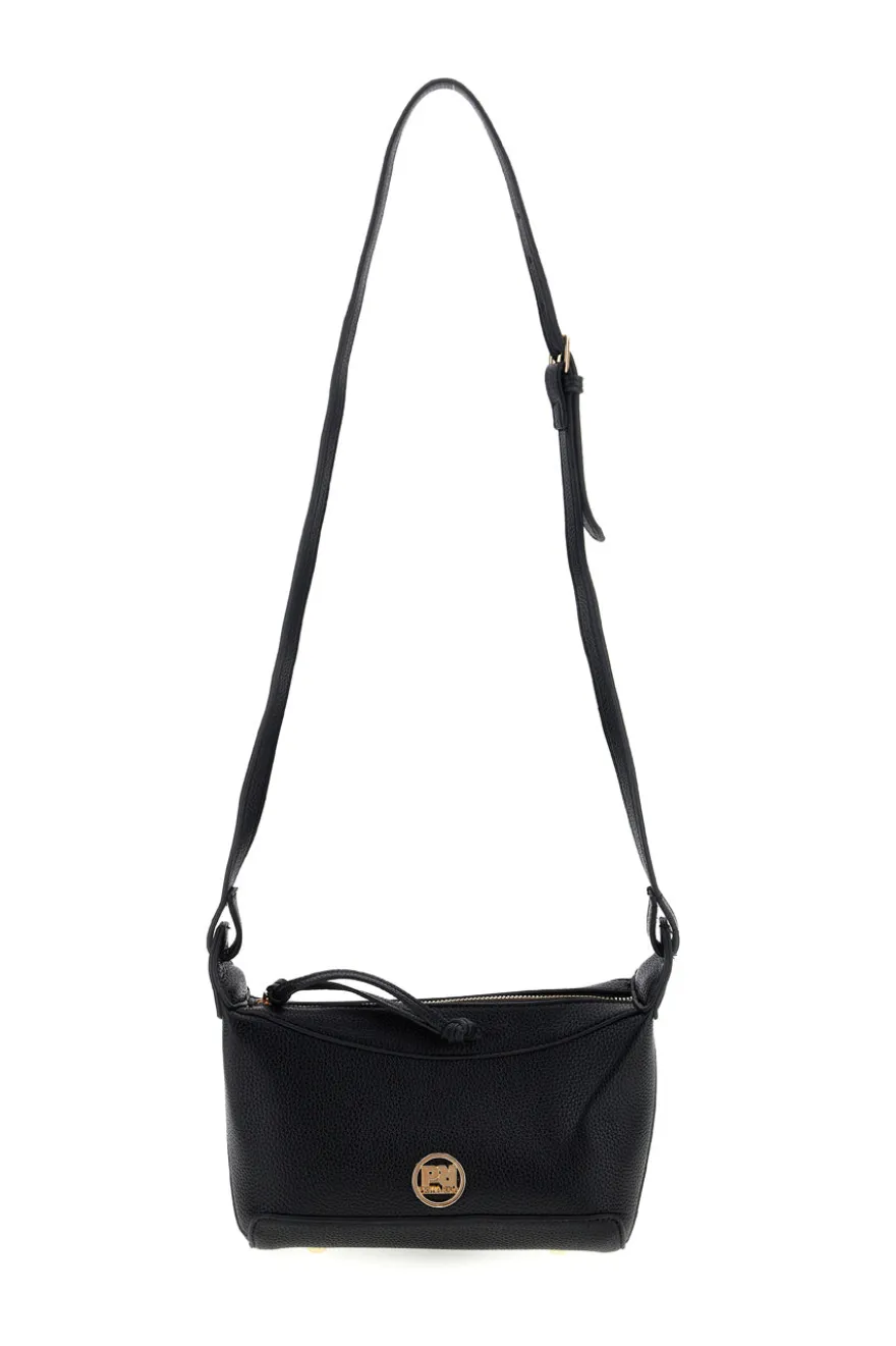 Borsa nera con tracolla Prima riga BAGPITT003-B