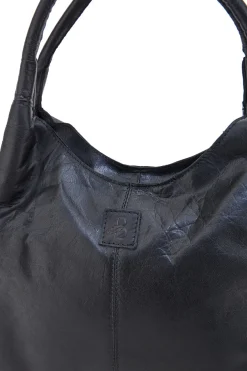 Borsa nera in vera pelle con manici doppi Basile CLASS BA3671TI