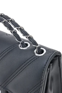 Borsa nera trapuntata con manico PRIMA RIGA SPA ERA