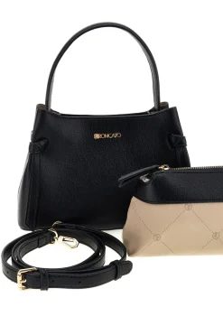 Borsa nero con tracolla removibile Roncato R5389