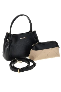 Borsa nero con tracolla removibile Roncato R5389