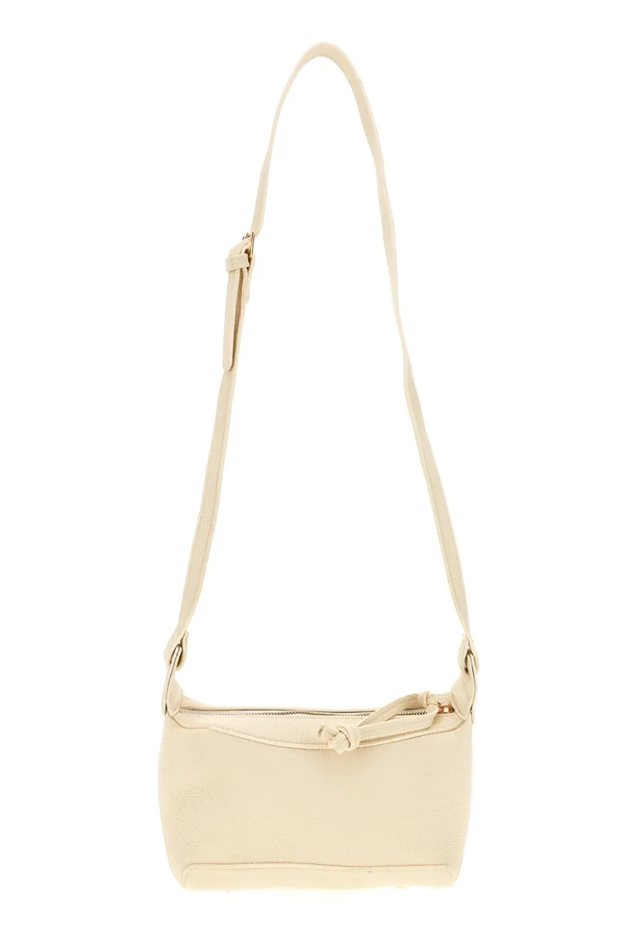 Borsa panna con tracolla Prima riga BAGPITT003-B
