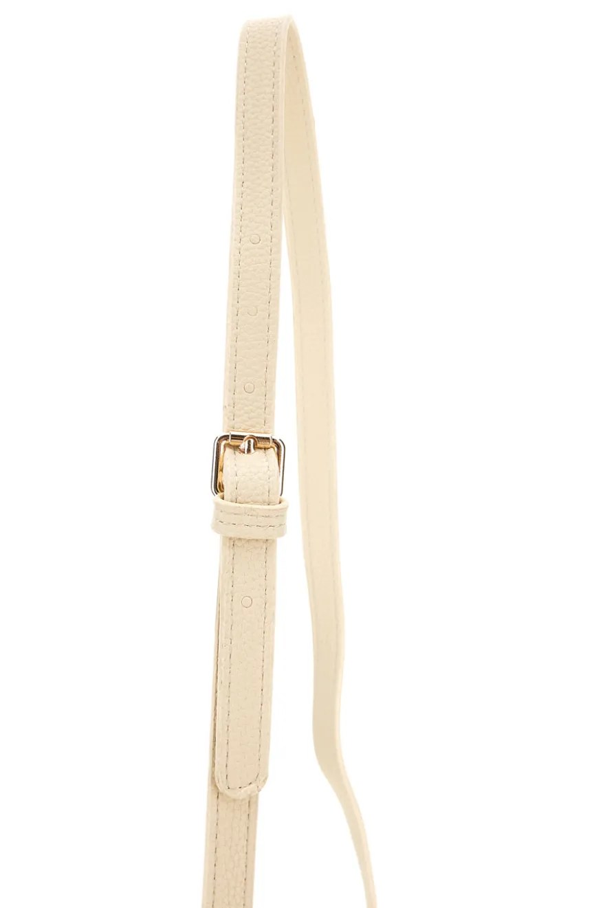Borsa panna con tracolla Prima riga BAGPITT003-B