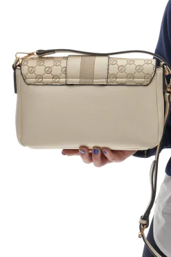 Borsa Rettangolare Beige a Tracolla GUIDO VIETRI K30.357.B016