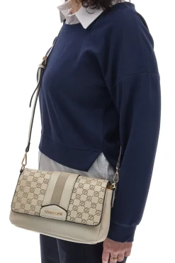 Borsa Rettangolare Beige a Tracolla GUIDO VIETRI K30.357.B016